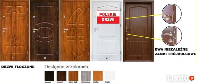 Drzwi do bloków z montażem-Radomsko