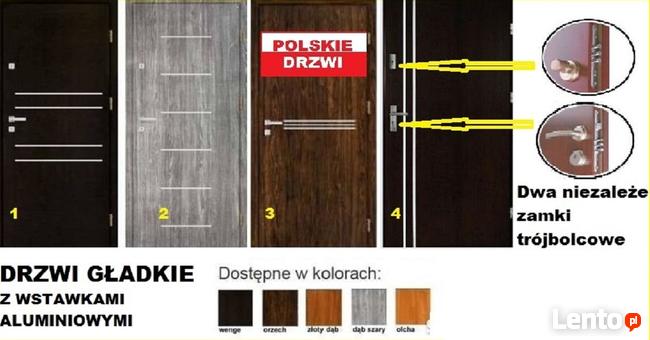 Drzwi do bloków z montażem-Radomsko