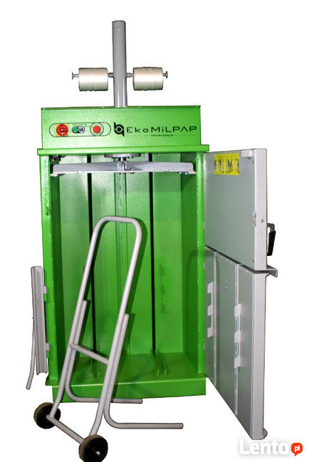 Belownica do makulatury, prasa do kartonu, zgniatarka VB60