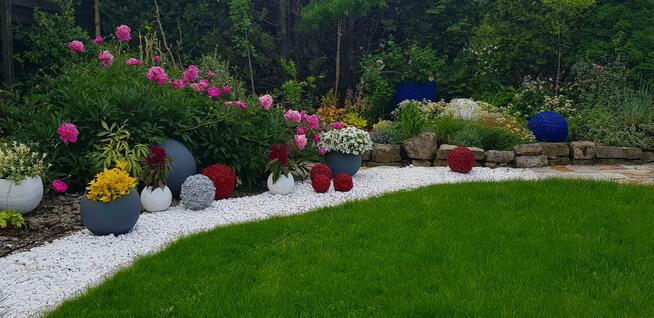 Donica kula 25-30-40-50-cm średnicy