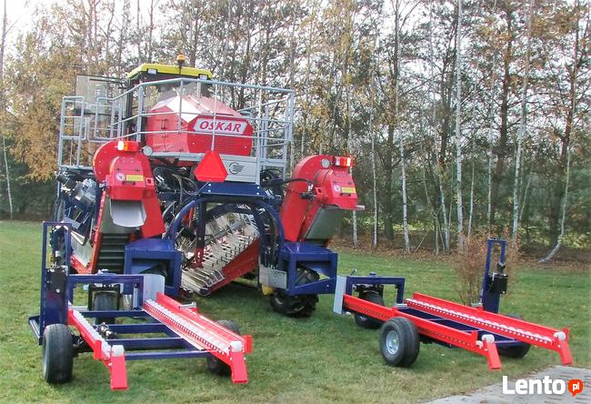 Kombajn samojezdny OSKAR 4WD zbiór owoców jagodowych