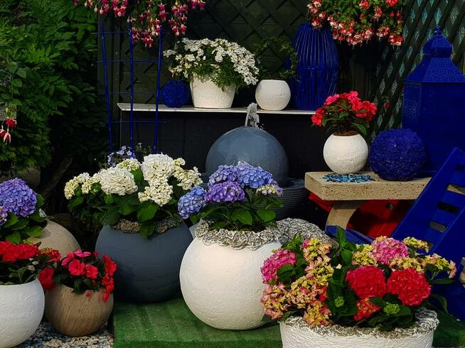 Donica kula 25-30-40-50-cm średnicy