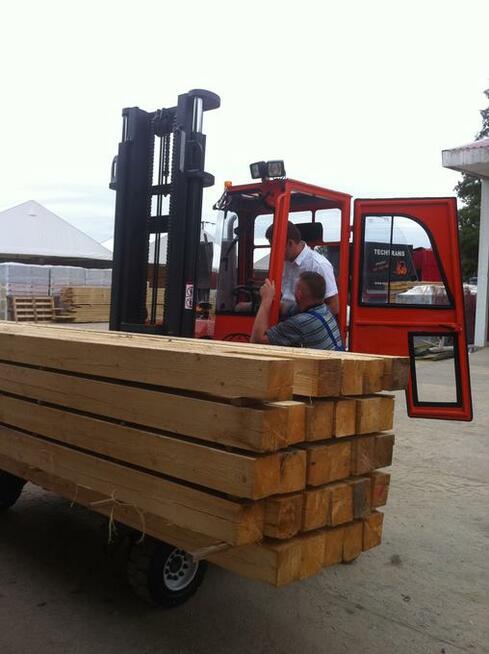 Wózek Widłowy wielokierunkowy 5 ton używany pod UDT