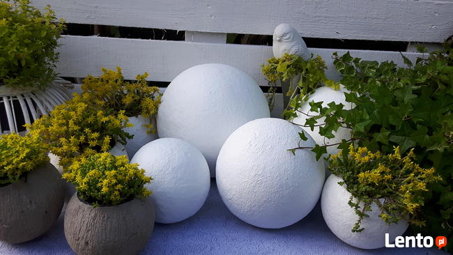 Kula betonowa kula ogrodowa ozdobna do ogrodu 50 cm