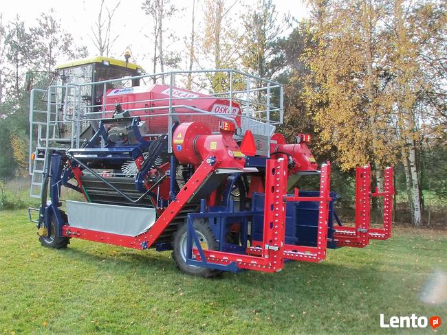 Kombajn samojezdny OSKAR 4WD zbiór owoców jagodowych