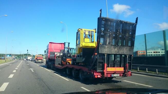 Wózek Widłowy wielokierunkowy 5 ton używany pod UDT