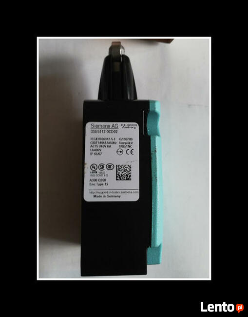 3SE5112-0CD02 SIEMENS , rolka stalowa Ø13mm; NO + NC