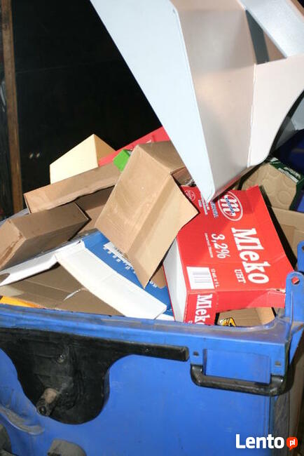 Belownica kompaktor zgniatarka prasa do odpadów kont. 1100l