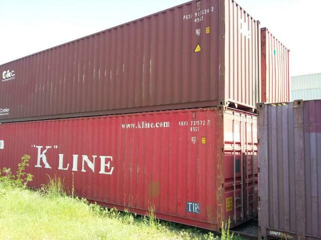 Kontener morski 40HC magazyn uzywany budowlany