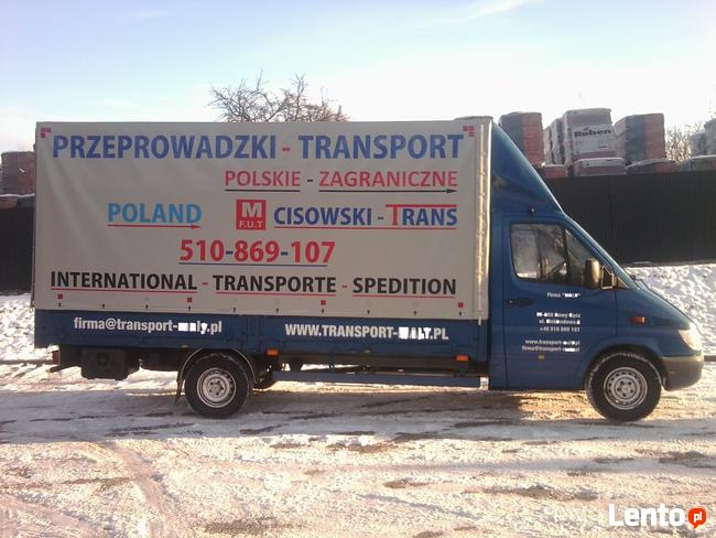 TRANSPORT-PRZEPROWADZKI=CAŁA POLSKA I ZAGRANICA-:510-869-107