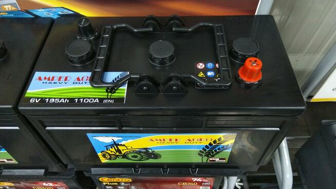 Akumulator 6V 195Ah 1100A Amper Agro CJ1952 Agri Nowy Kraków