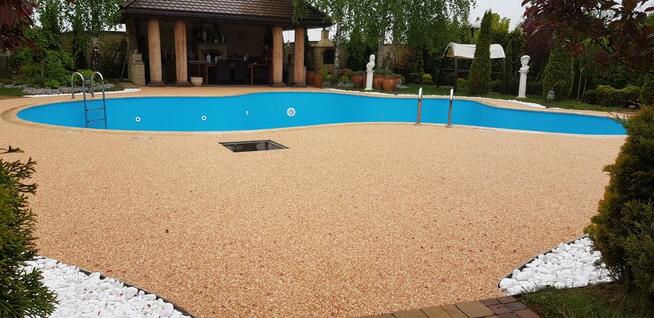 KAMIENIE otoczaki na kamienne dywany na taras balkon schody