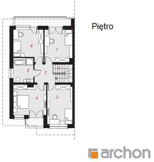 WILLA JULIA - nowoczesny dom bliźniak