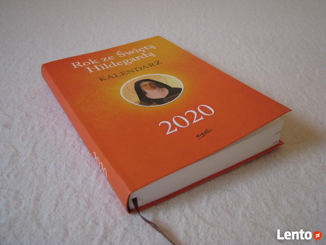 Kalendarz książkowy Rok ze Świętą Hildegardą na 2020 rok