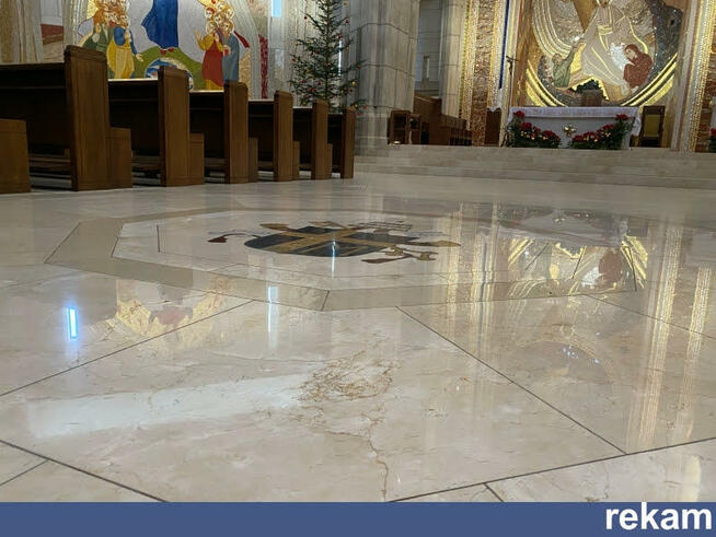 Szlifowanie polerowanie marmuru granitu lastryko renowacja