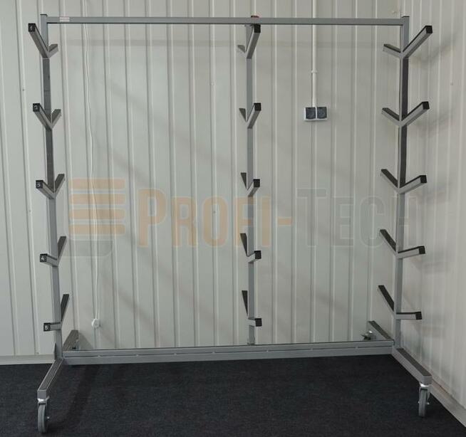 Regał Wspornikowy Mobilny Stojak Wózek Półki Magazyn Towar