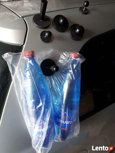 Magnes w gumie do aplikacji folii uchwyt magnes z rączką.