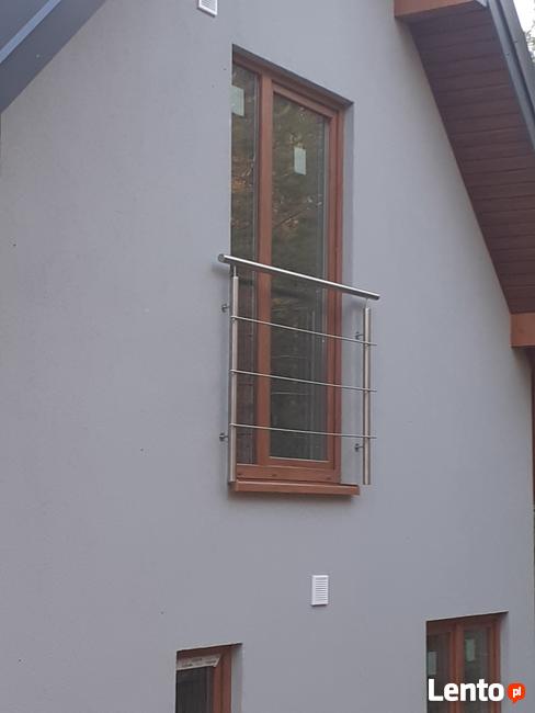 Balustrady nierdzewne