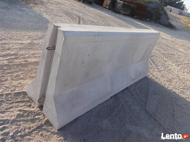 Bariery przegrody betonowe drogowe 200 x 80