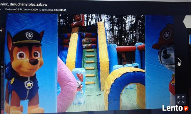 Wynajem i obsługa atrakcji plenerowych, dmuchańce, karuzele.