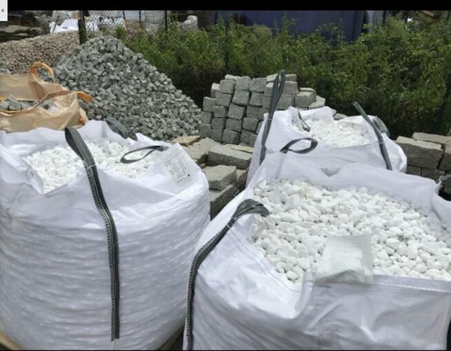 Otoczak Grecki ŚNIEŻNOBIAŁY Kamień do Ogrodu Żwir WARSZAWA