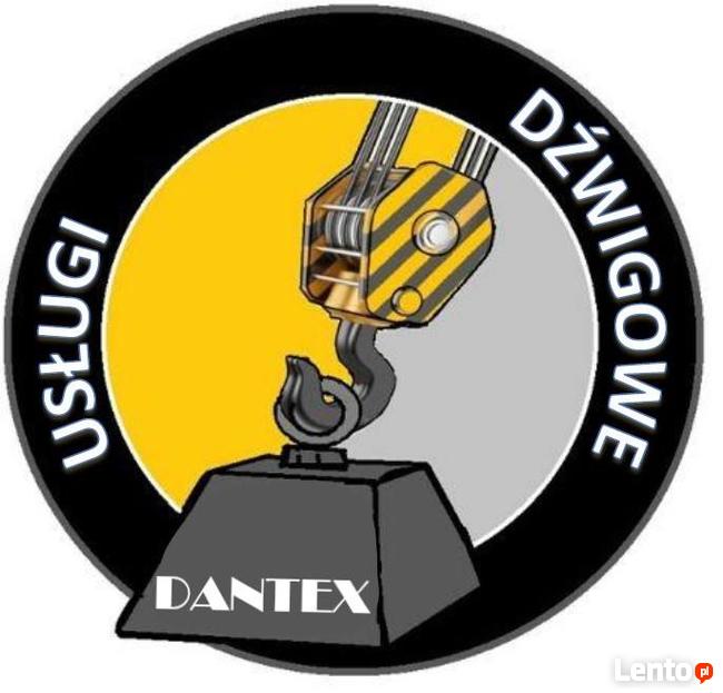 usługi dźwigiem Sanok , Brzozów , Lesko dźwigi DANTEX