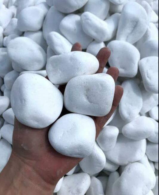 Otoczak Grecki ŚNIEŻNOBIAŁY Kamień do Ogrodu Żwir WARSZAWA