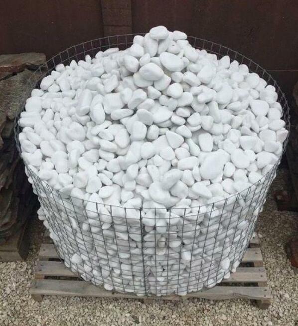 Otoczak Grecki ŚNIEŻNOBIAŁY Kamień do Ogrodu Żwir WARSZAWA