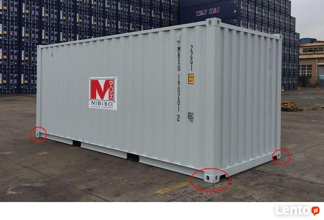 Naroża kontenerowe, naroże kontener kostka