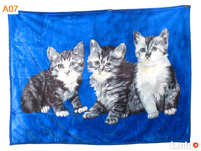 Nowe koce Elway różne wzory motyw zwierzęta
