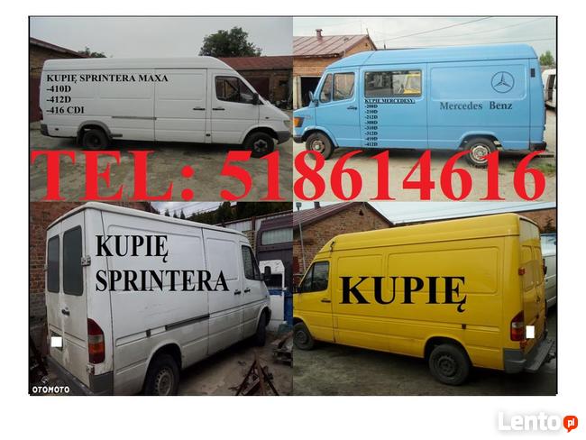 Kupię SPRINTERA kaczkę 2.2 2.3 2.7 2.9 208 210 312 313 412