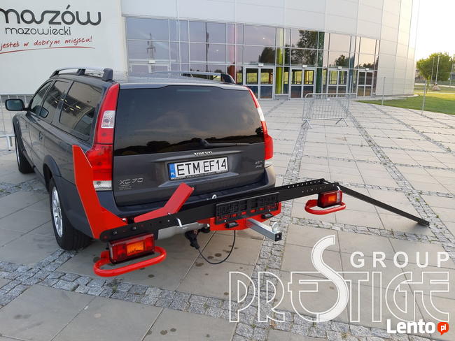 Bagażnik platforma do transportu motocykla, cross, skuter na