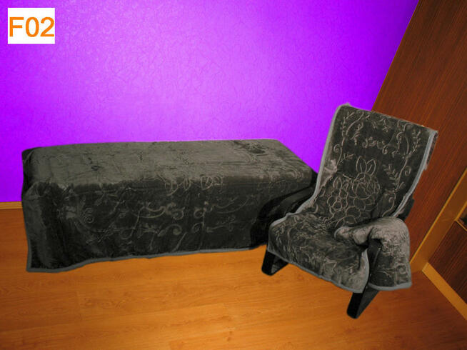 Komplety Elway - Narzuta na kanapę + 2 razy fotel. Różne wzo