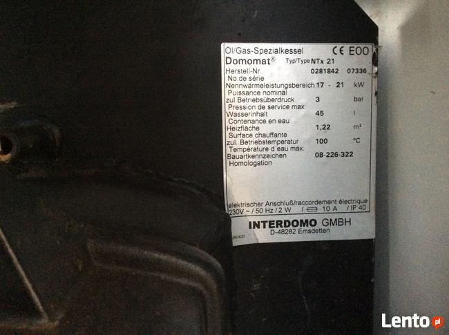 Palnik olejowy, piec CO, 28 kW