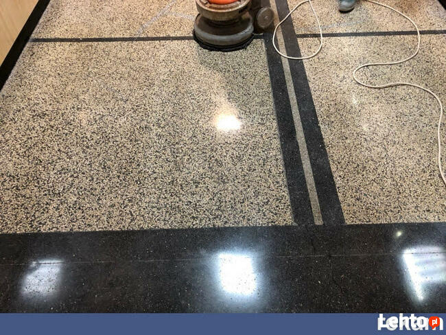 Szlifowanie polerowanie krystalizacja marmuru granitu