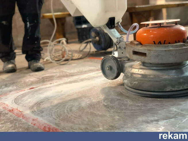 Szlifowanie polerowanie frezowanie betonu renowacja posadzek