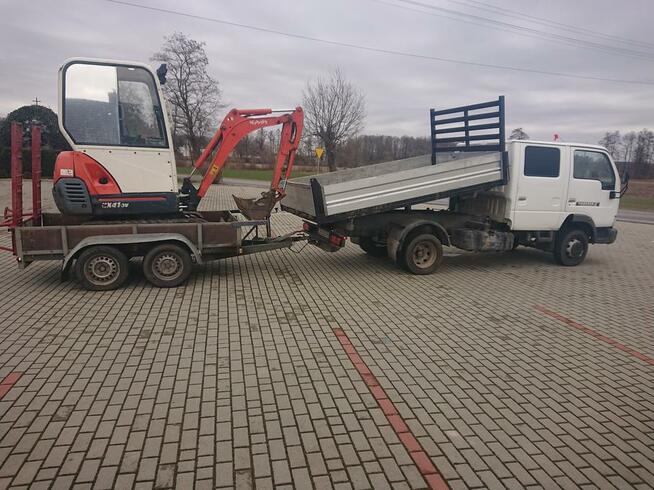 koparka przemysl uslugi minikoparka przemysl firma Trawka