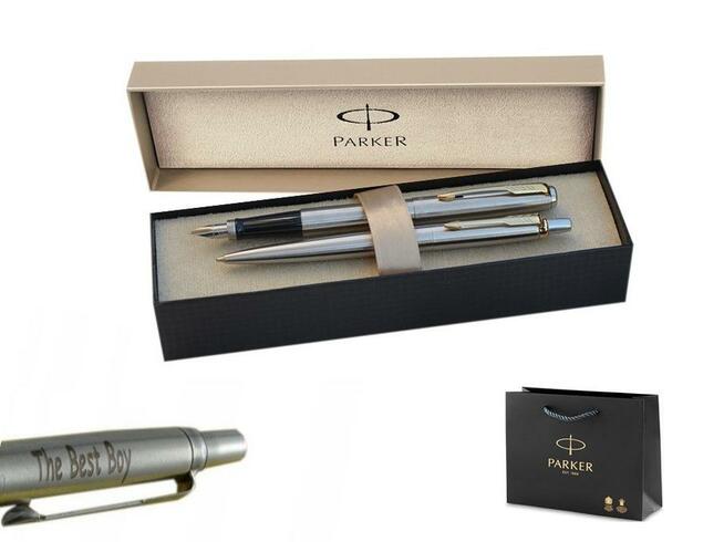 Parker zestaw prezentowy pióro + długopis w etui