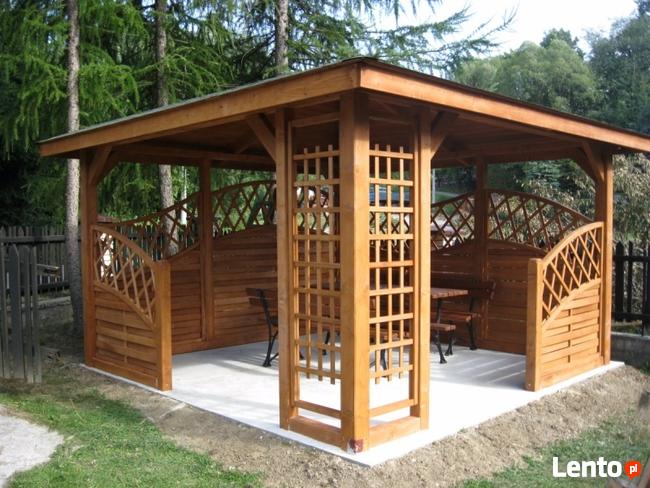 Altana ogrodowa KRATKA FALA nowa
