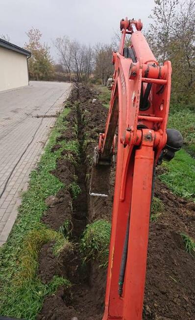 koparka przemysl uslugi minikoparka przemysl firma Trawka