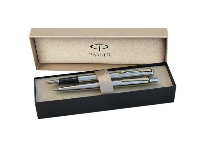Parker zestaw prezentowy pióro + długopis w etui