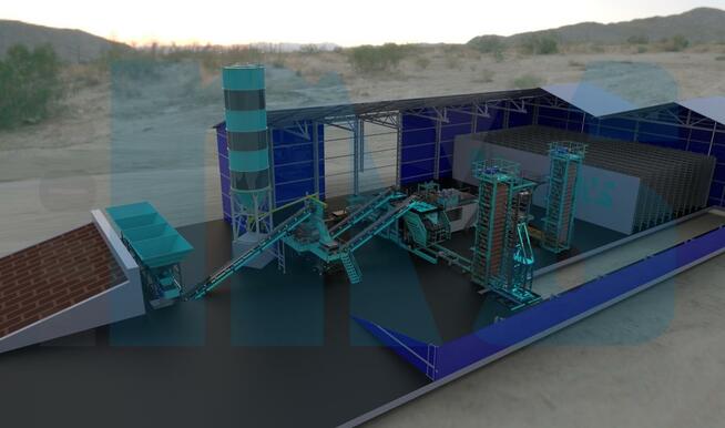 MVS Proje 3615 Maszyna do produkcji bloków betonowych