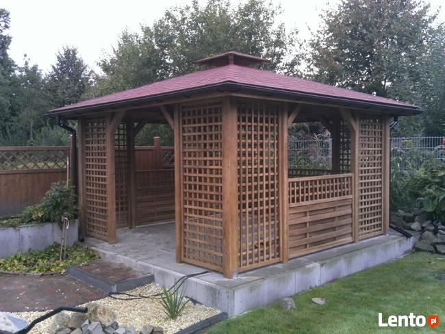 Altana ogrodowa KRATKA Z RYNNĄ - PRODUCENT