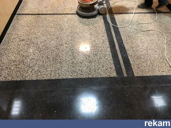 Szlifowanie polerowanie krystalizacja marmuru granitu