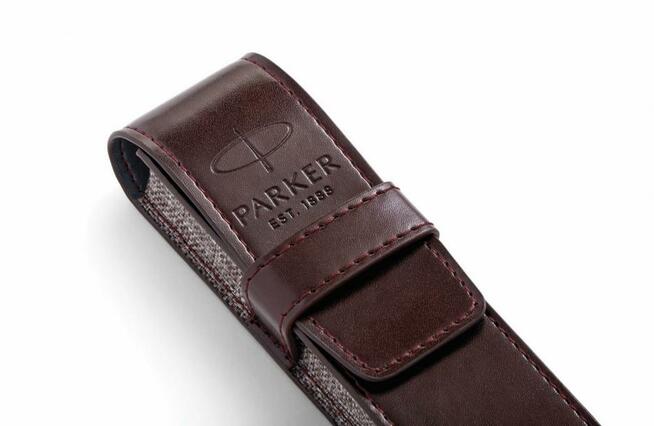 Zestaw upominkowy Parker długopis z etui czarne