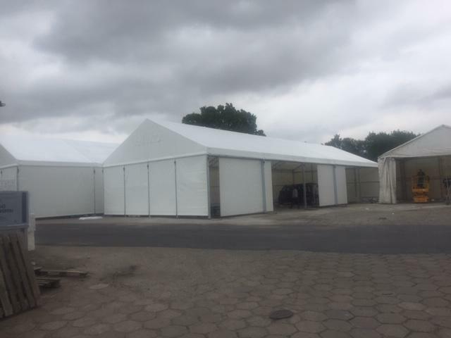 Hala namiotowa, hale namiotowe