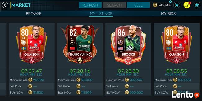Konto FIFA MOBILE