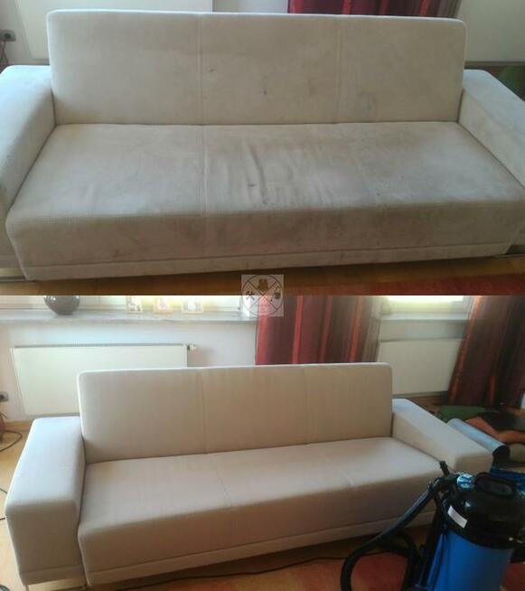 Pranie tapicerki, narożnika, dywanów i wykładzin, ozonowanie