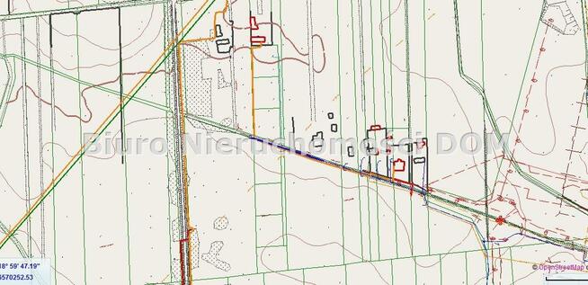 Działka usługowa Łojki gm. Blachownia