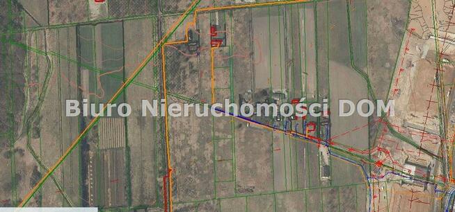 Działka usługowa Łojki gm. Blachownia